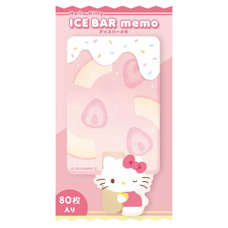 Amazon.co.jp: ティーズファクトリー ハローキティ アイスバーメモ
