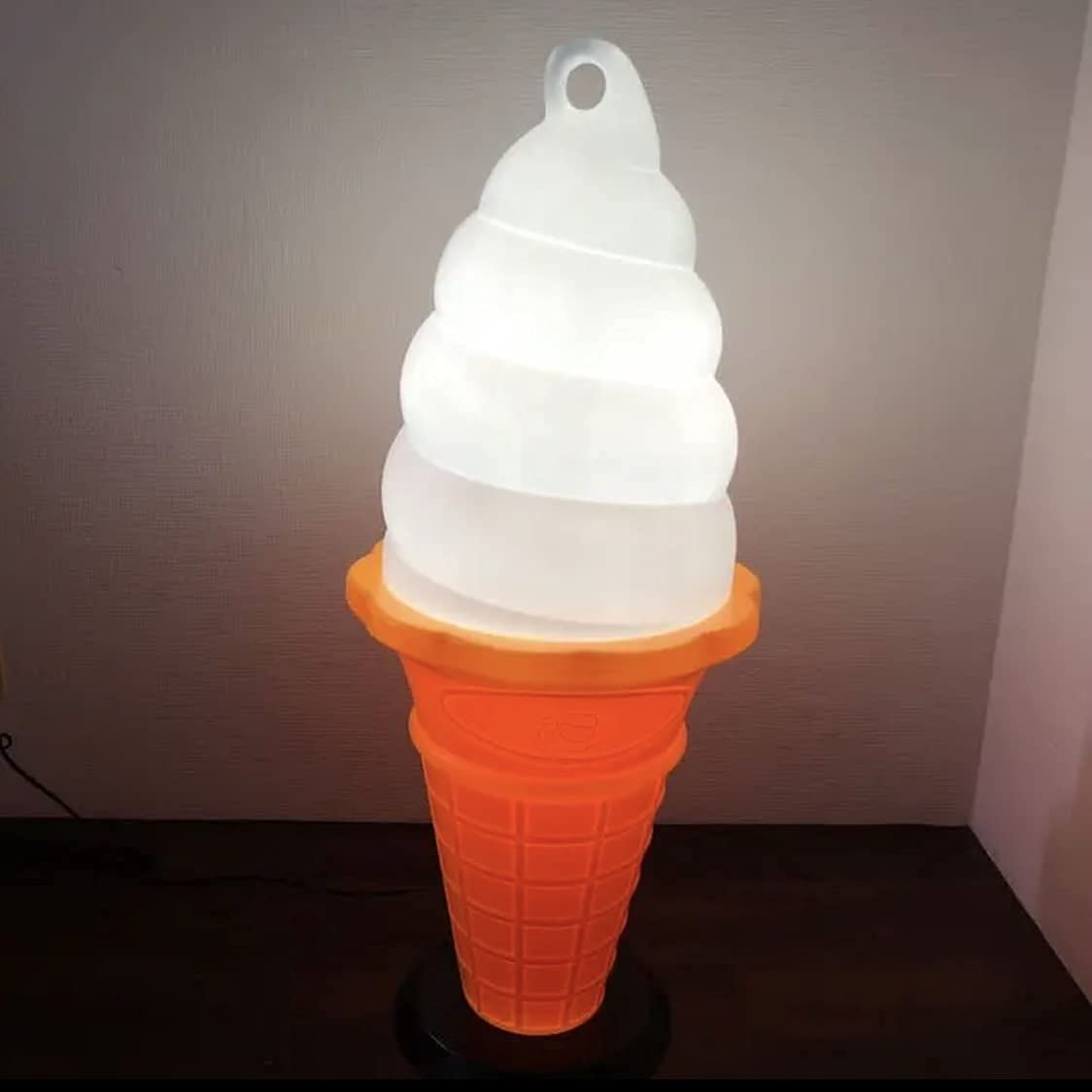 Amazon.co.jp: 【高さ95㎝】ソフトクリーム ライト ランプ 照明 業務