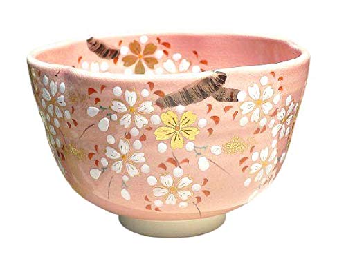 Amazon | 色絵桜抹茶茶碗 剛 | 京焼清水焼 | 抹茶碗 通販