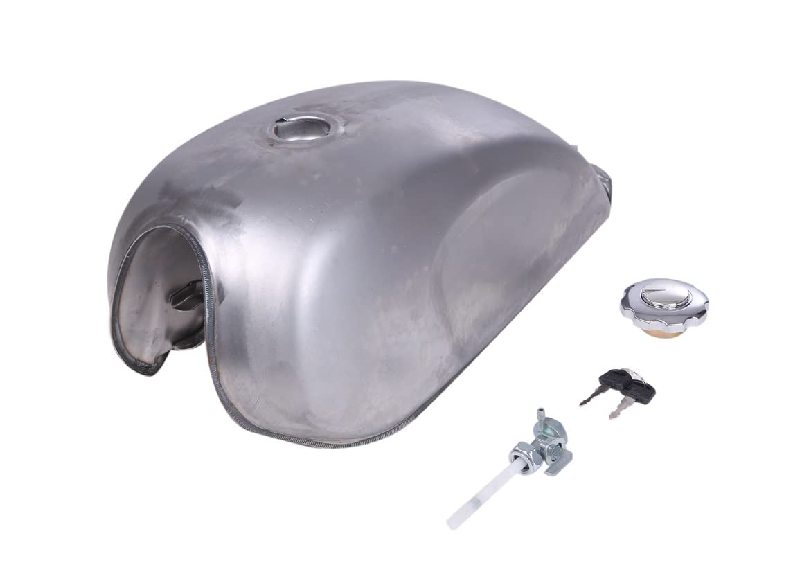 Amazon.co.jp: CustomDivine ガソリンタンク 9L タンクキャップ