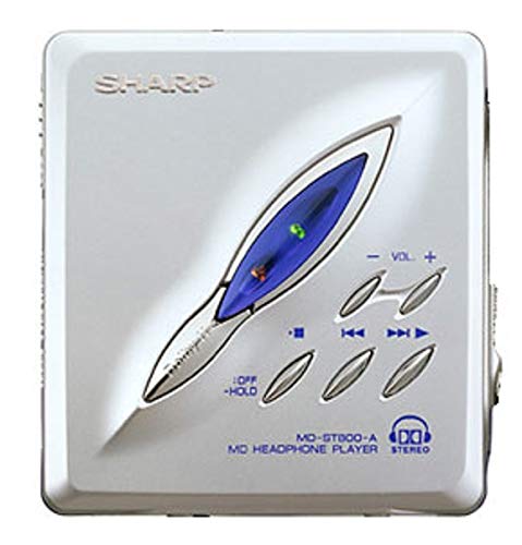 Amazon | SHARP シャープ MD-ST800 ブルー ポータブルMDプレーヤー