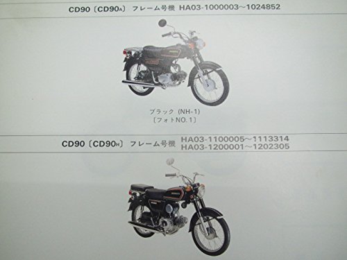 Amazon.co.jp: ベンリィCD90 パーツリスト 4版 ホンダ 正規 中古