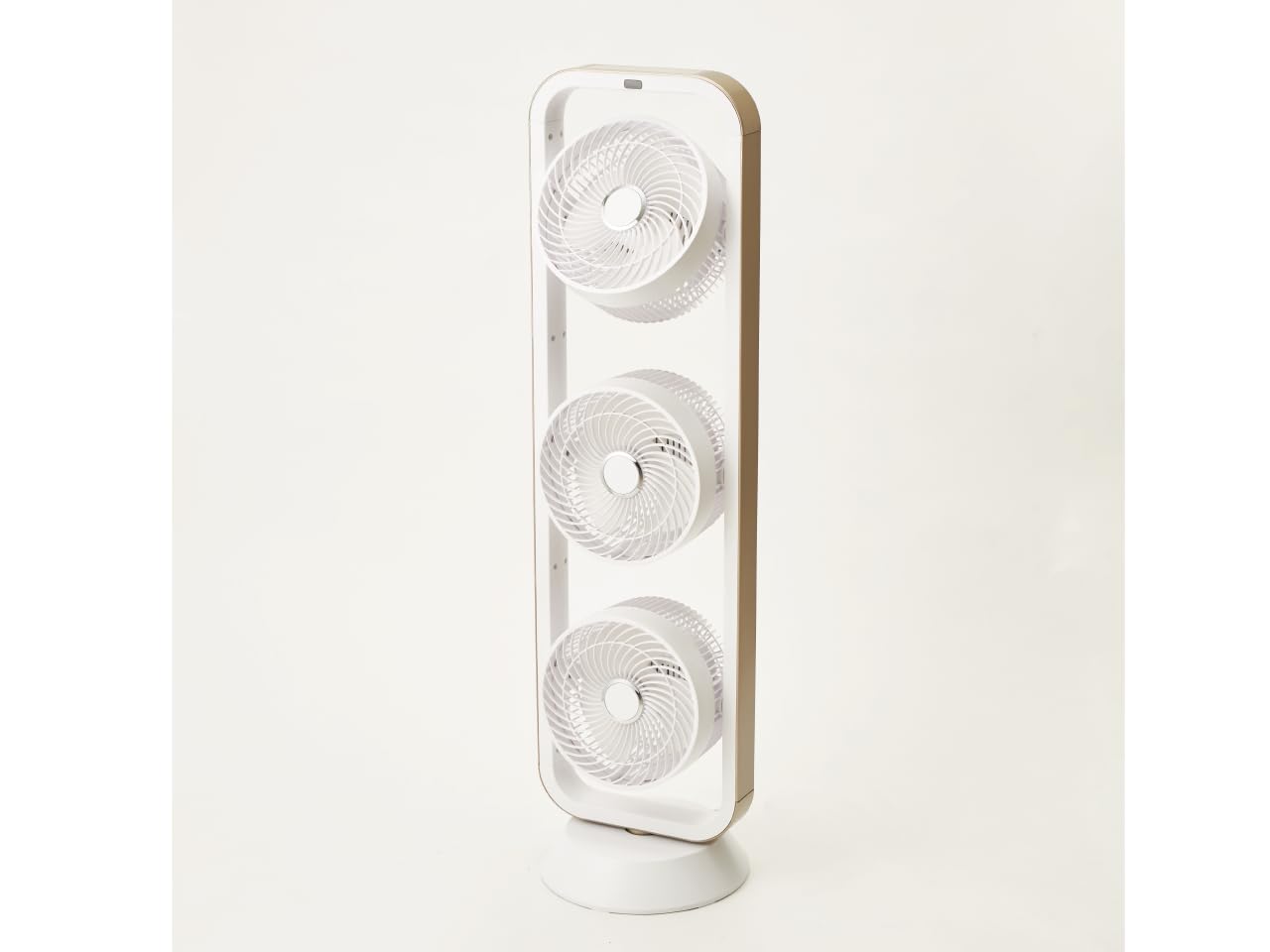 2014年製 メタル三連タワー扇風機 リモコン付き 2014年製 メタル三連