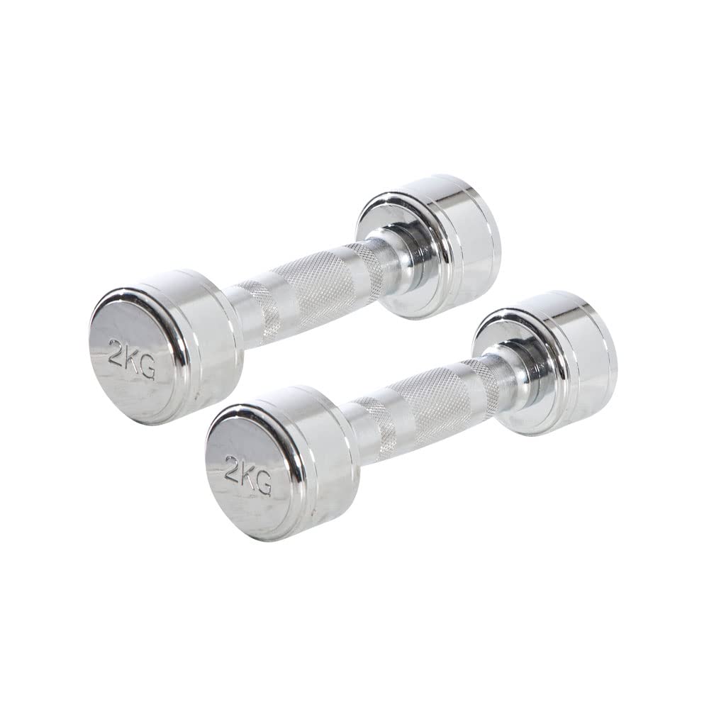 Amazon | BODYMAKER(ボディメーカー) クロームダンベル 2kg 2個セット