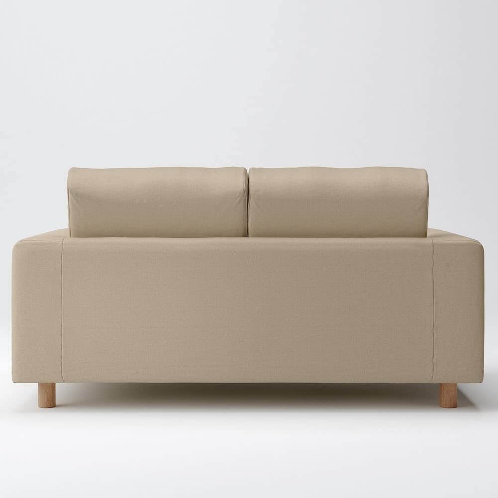 定価7万円】無印良品 ソファ 2シーター ポケットコイル カバー付き