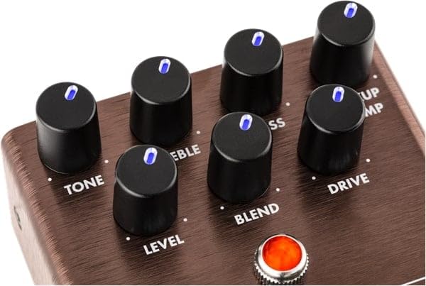 Amazon | Fender エフェクター Smolder Acoustic Overdrive | ワウ