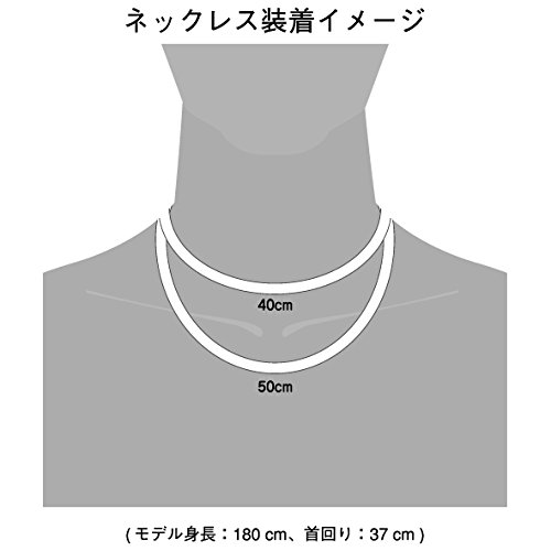 Amazon.com: Phiten Necklace RAKUWA Neck Metax Round Stiff Shoulder