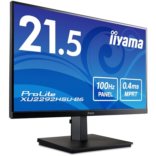 Amazon.co.jp: iiyama モニター ディスプレイ XU2292HSU-B6 21.5インチ
