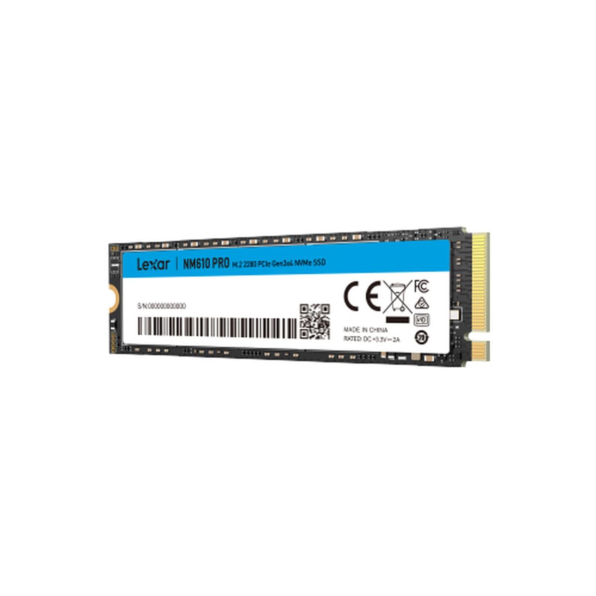 Amazon | Lexar Disque SSD NM610 Pro 1To (1000Go) - NVMe M.2 Type