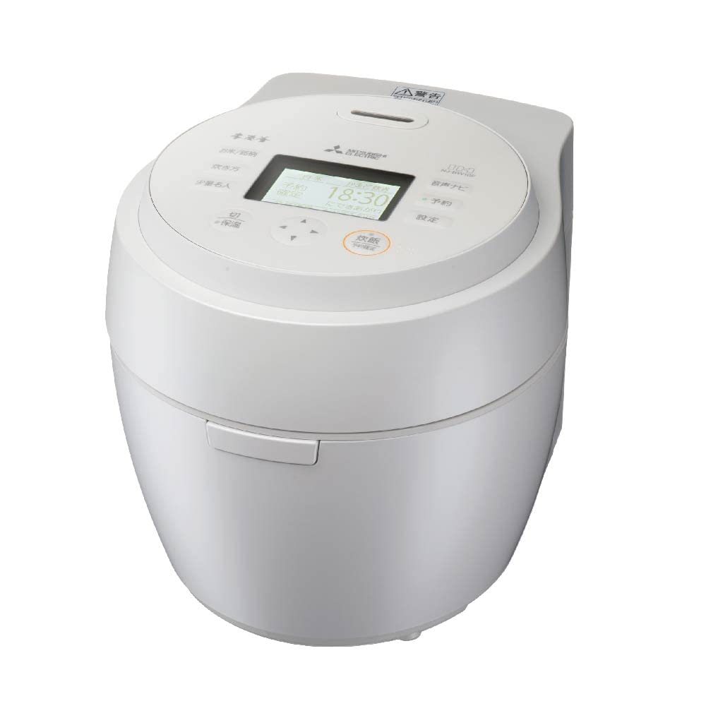 Amazon | 三菱電機 炊飯器 5.5合 IH式 日本製 本炭釜 紬(つむぎ) 50