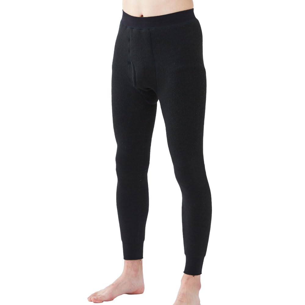 Amazon | もちはだ もちジョイ タイツ 超極厚地 男性 Mサイズ ブラック