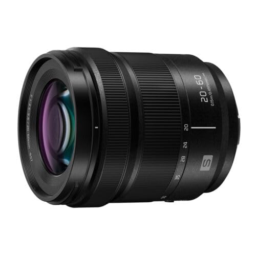 Amazon.com : Panasonic LUMIX S 20-60mm F3.5-5.6 L Mount