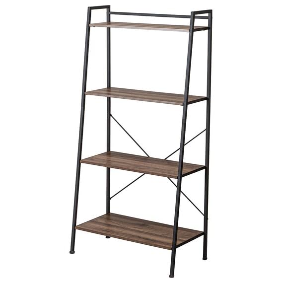 Amazon｜ニトリ(NITORI) スチールラダーシェルフ 4段 YB62125 ミドル