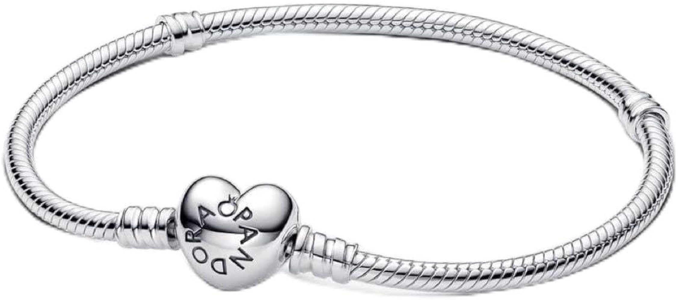 Amazon | Pandora ハート スネークチェーン ブレスレット 20(約18cm