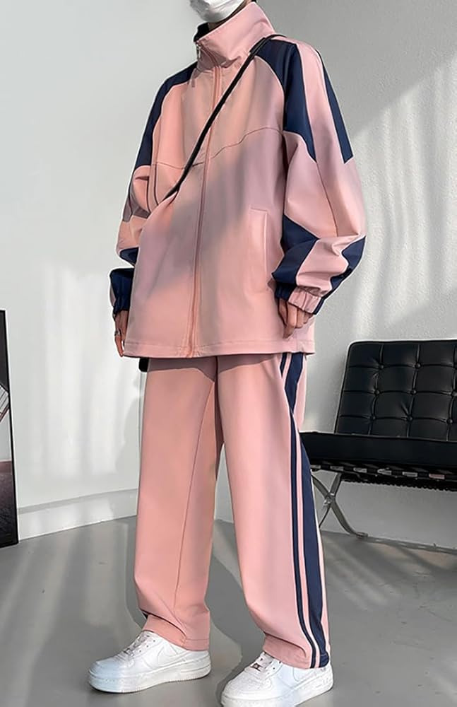 Amazon | [D.IIZOO] ジャケット セットアップ ジャージ メンズ 上下