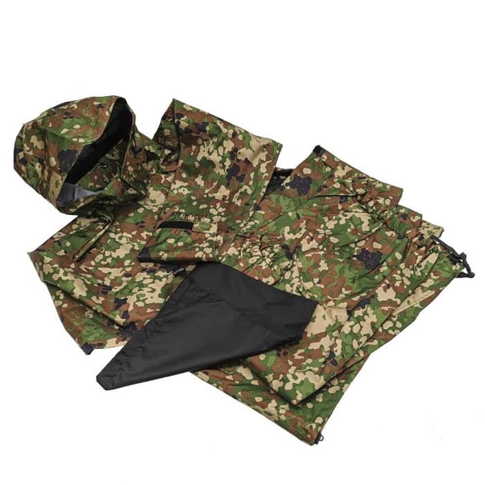 泰*】様 mont-bell 陸自迷彩 レインスーツ(上下セット) Мサイズ 泰
