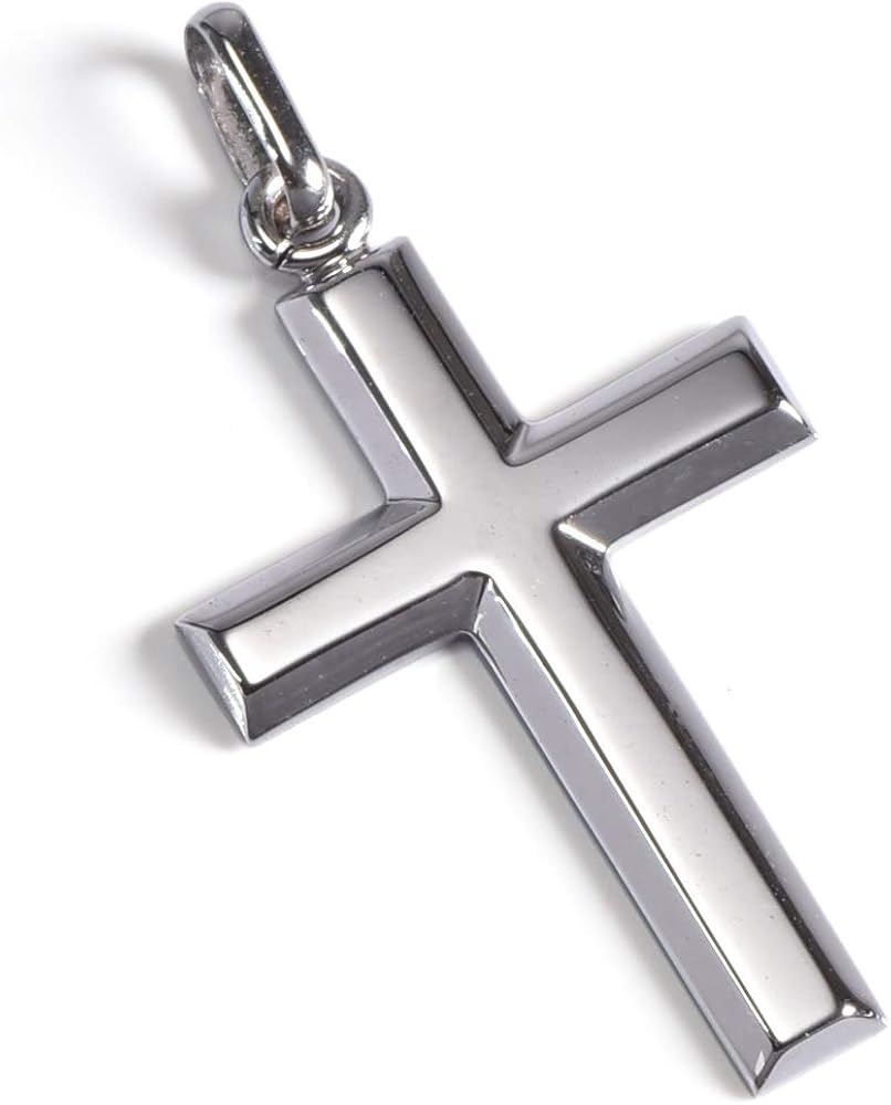Amazon | [スペランツァ] Pt850 プラチナ リトル クロスペンダント