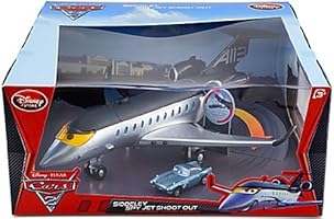 Disney / Pixar CARS 2 Movie Exclusive Playset Siddeley Spy Jet