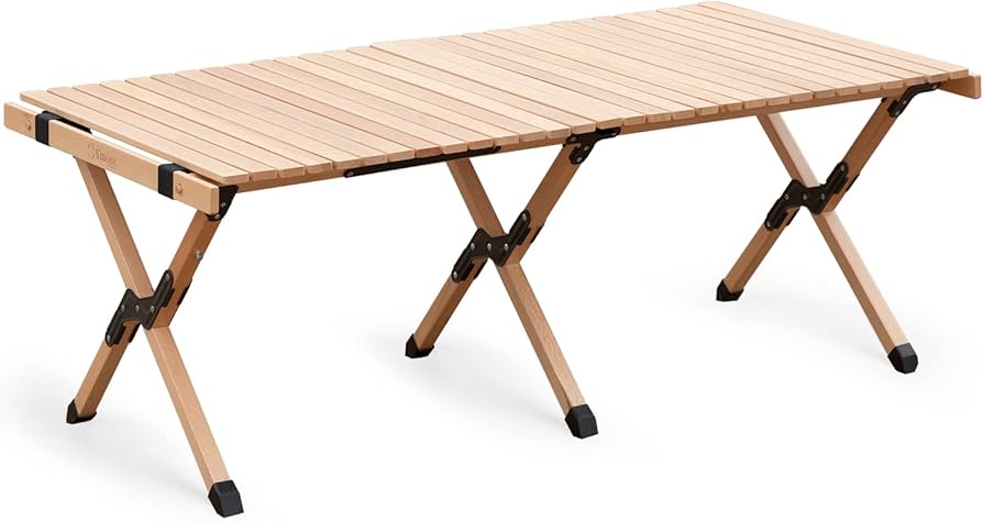 Amazon.com : S'more Folding Picnic Table, Portable Camping Table