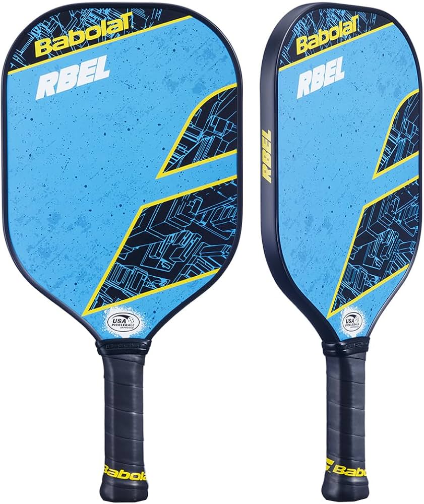 Amazon | Babolat RBEL ピックルボールパドル (ブルー/ブラック