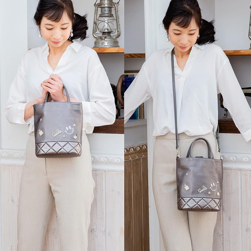 Amazon | [サロンドアルファード] ルクーチェ マイクロ トートバッグ