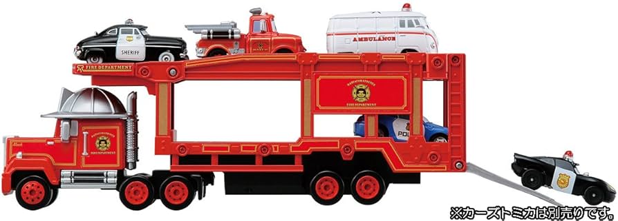 Amazon.co.jp: トミカ カーズ レスキューゴー!ゴー!キャリアカーマック
