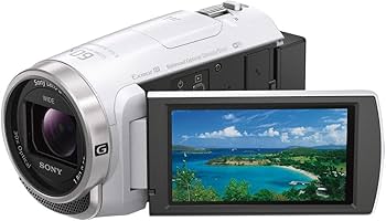 Amazon | SONY(ソニー) ビデオカメラ Handycam HDR-CX680 ホワイト