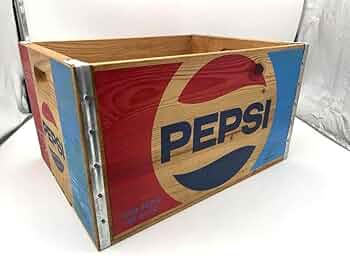 Amazon.co.jp: ペプシコーラ 木箱 ウッドボックス ヴィンテージ