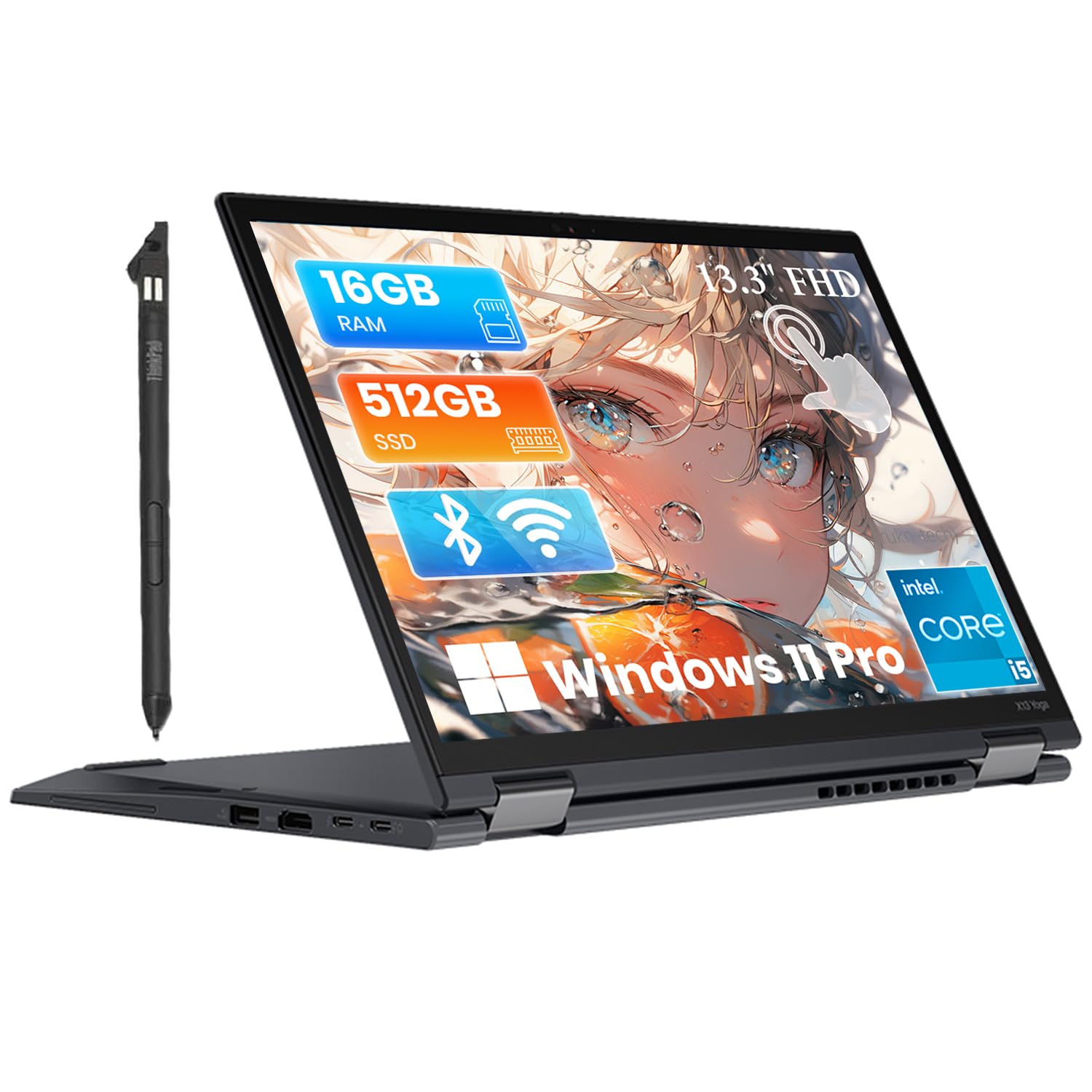 Amazon.com: Lenovo ThinkPad X13 Yoga Gen 2 Touchscreen Laptop