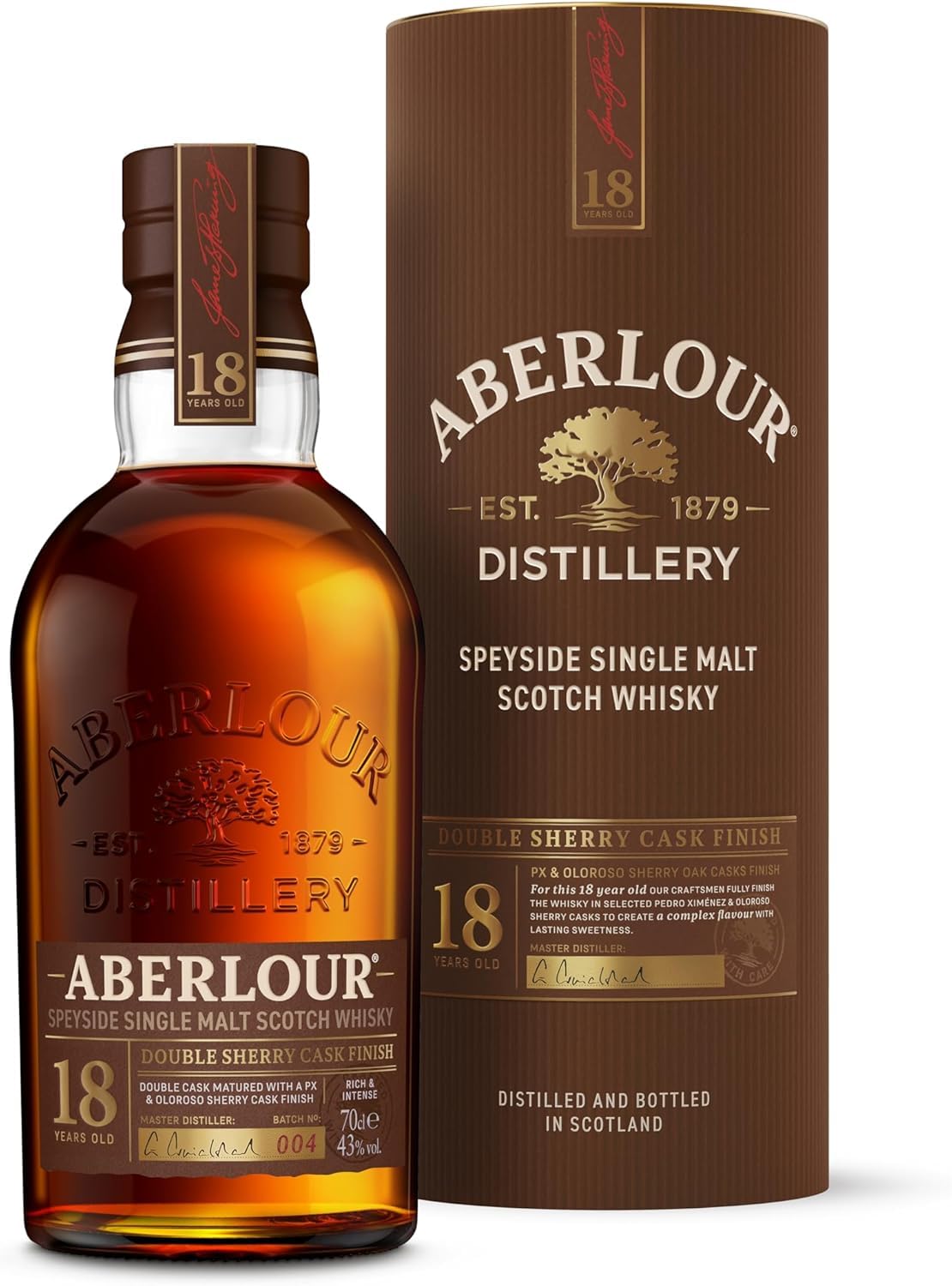 Amazon.co.jp: アベラワー 18年 ダブル・シェリーカスクフィニッシュ