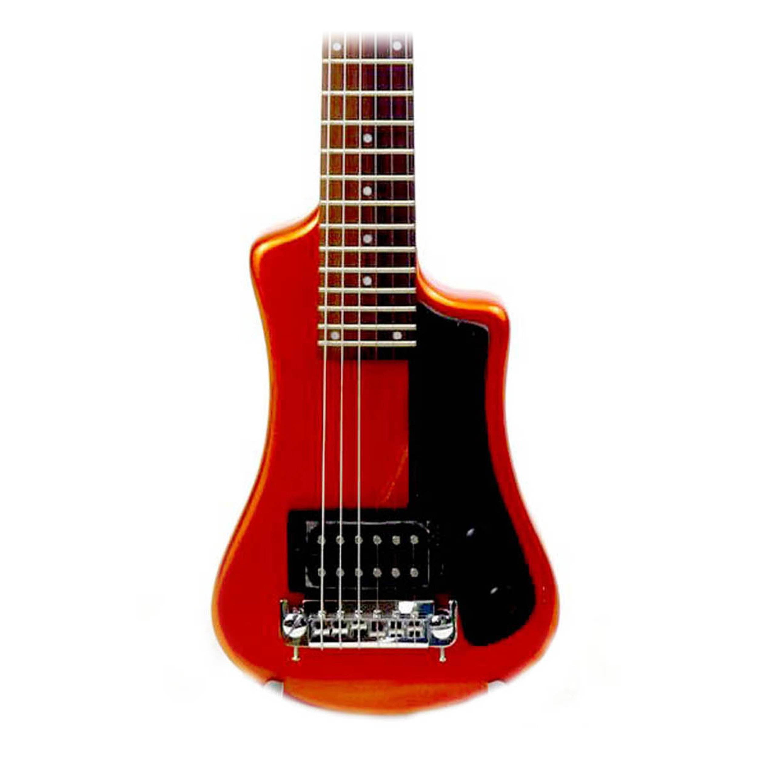 Amazon.com: Hofner Shorty Guitar - Metallic Orange Limited Edition