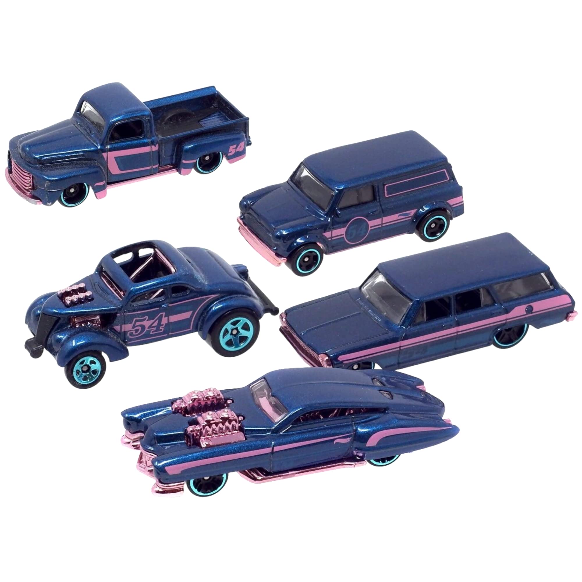Amazon.com: Hot Wheels 2022 Pearl and Chrome 54th Anniversary