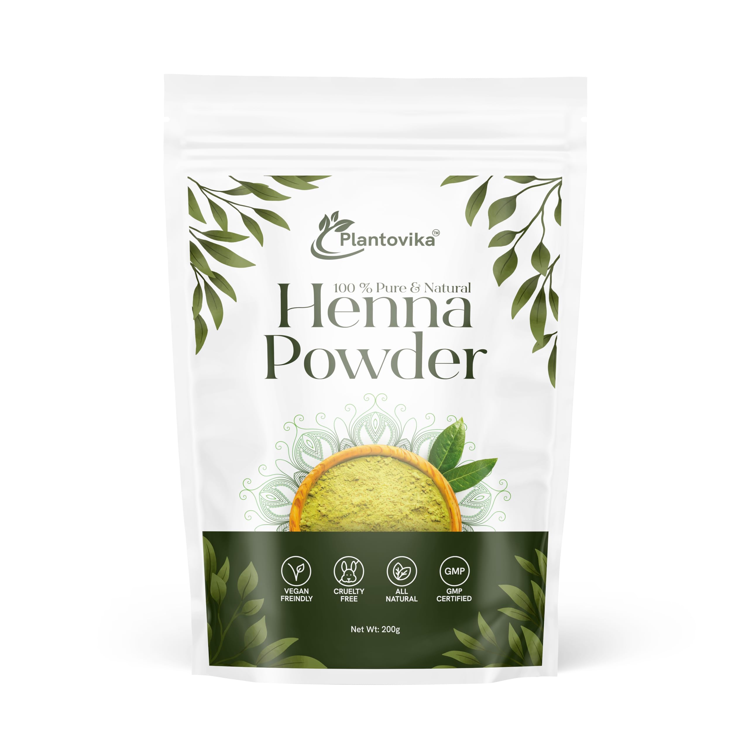 Amazon.com : Plantovika 100% Natural and Pure Henna Powder