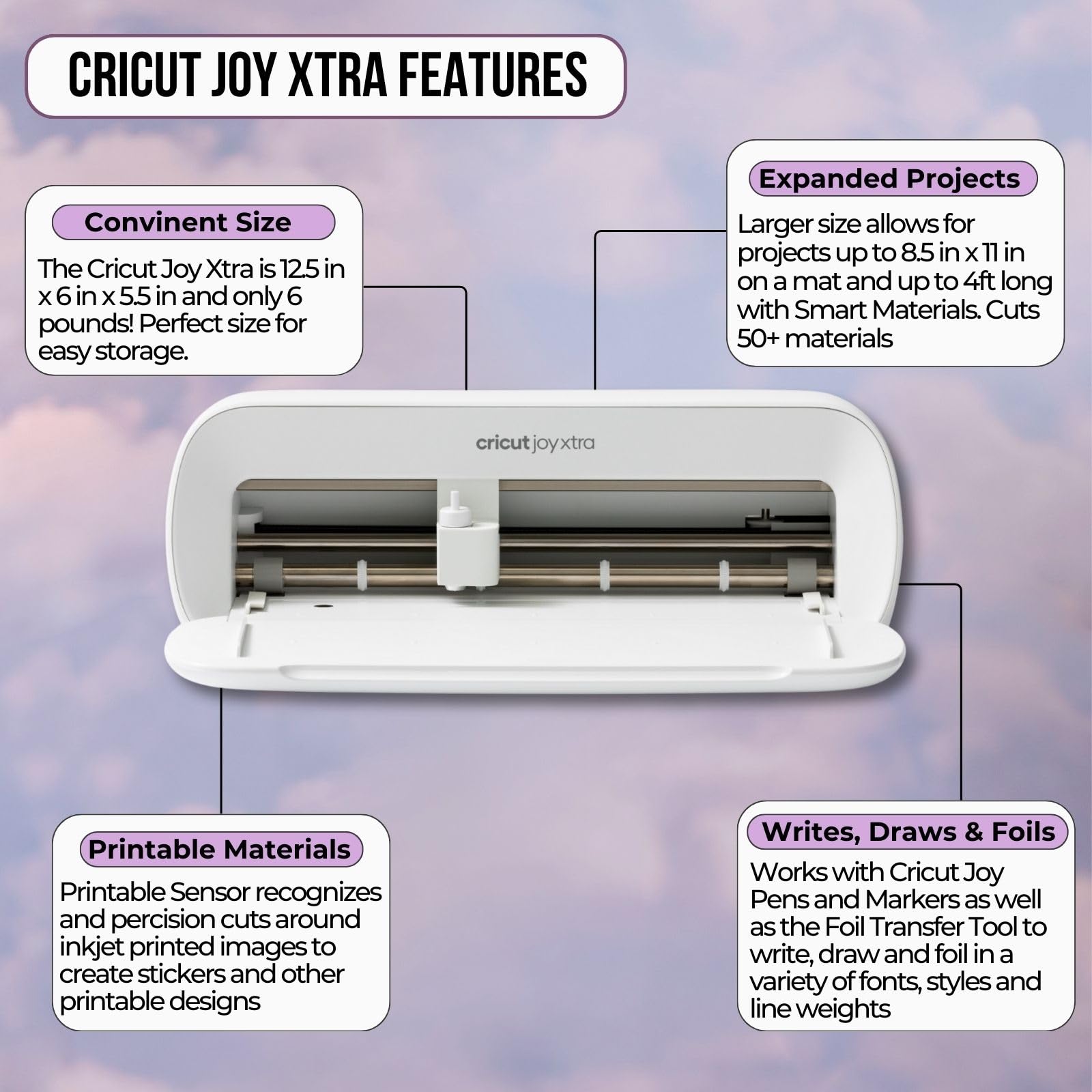 Amazon.co.jp: Cricut Joy XtraとEasyPress Mini アイロン接着ビニール