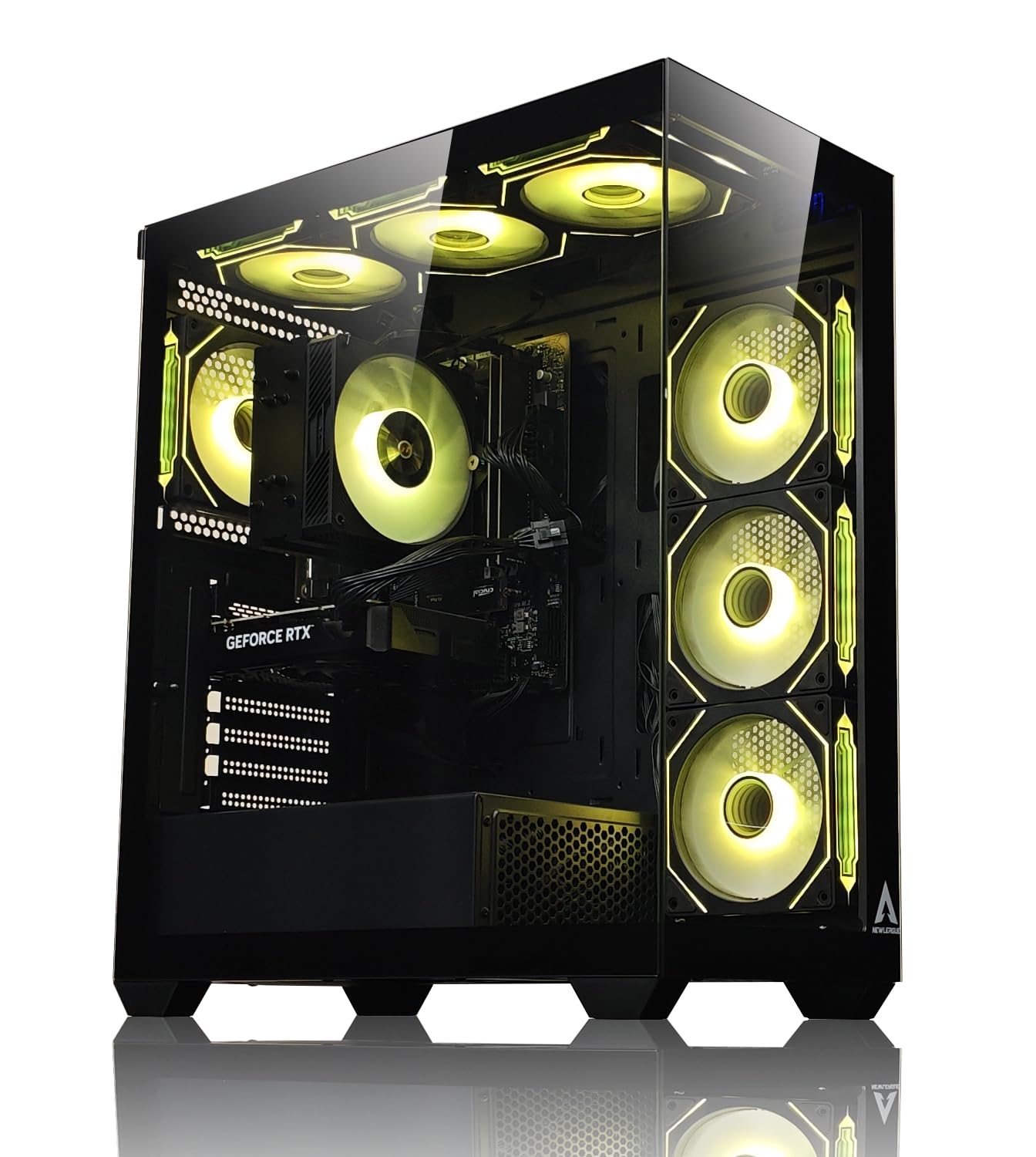 Amazon.co.jp: NEWLEAGUE ゲーミングPC, Ryzen 7 9700X, RTX5070搭載