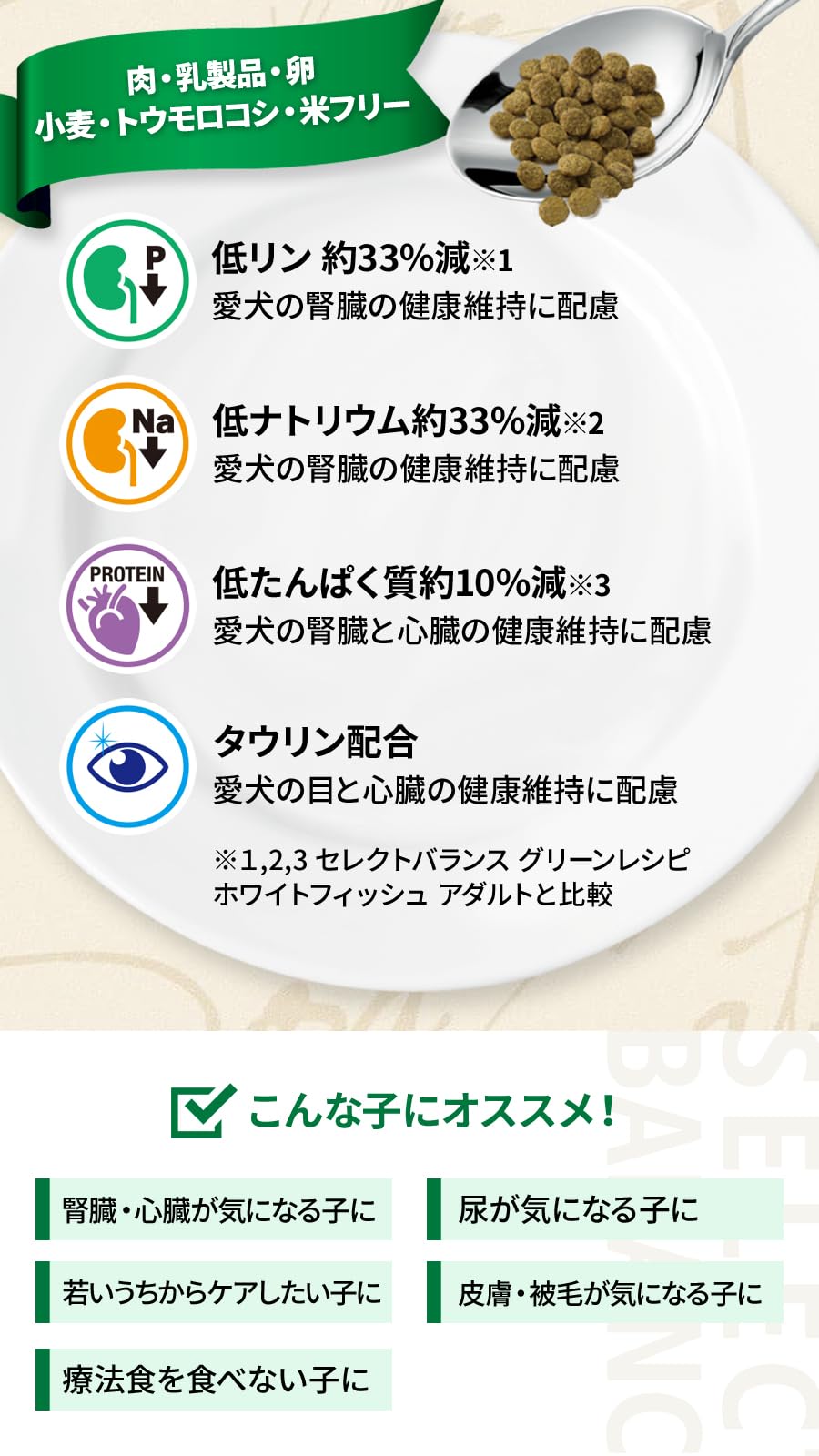 Amazon.co.jp: セレクトバランス ケアレシピ 腎臓・心臓の健康維持