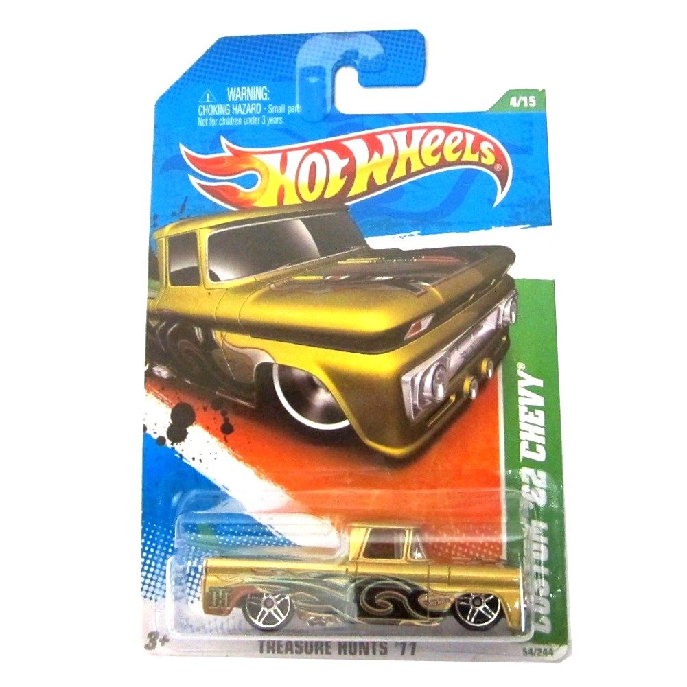 Amazon.com: Hot Wheels Custom '62 Chevy '11 Treasure Hunts 54/244