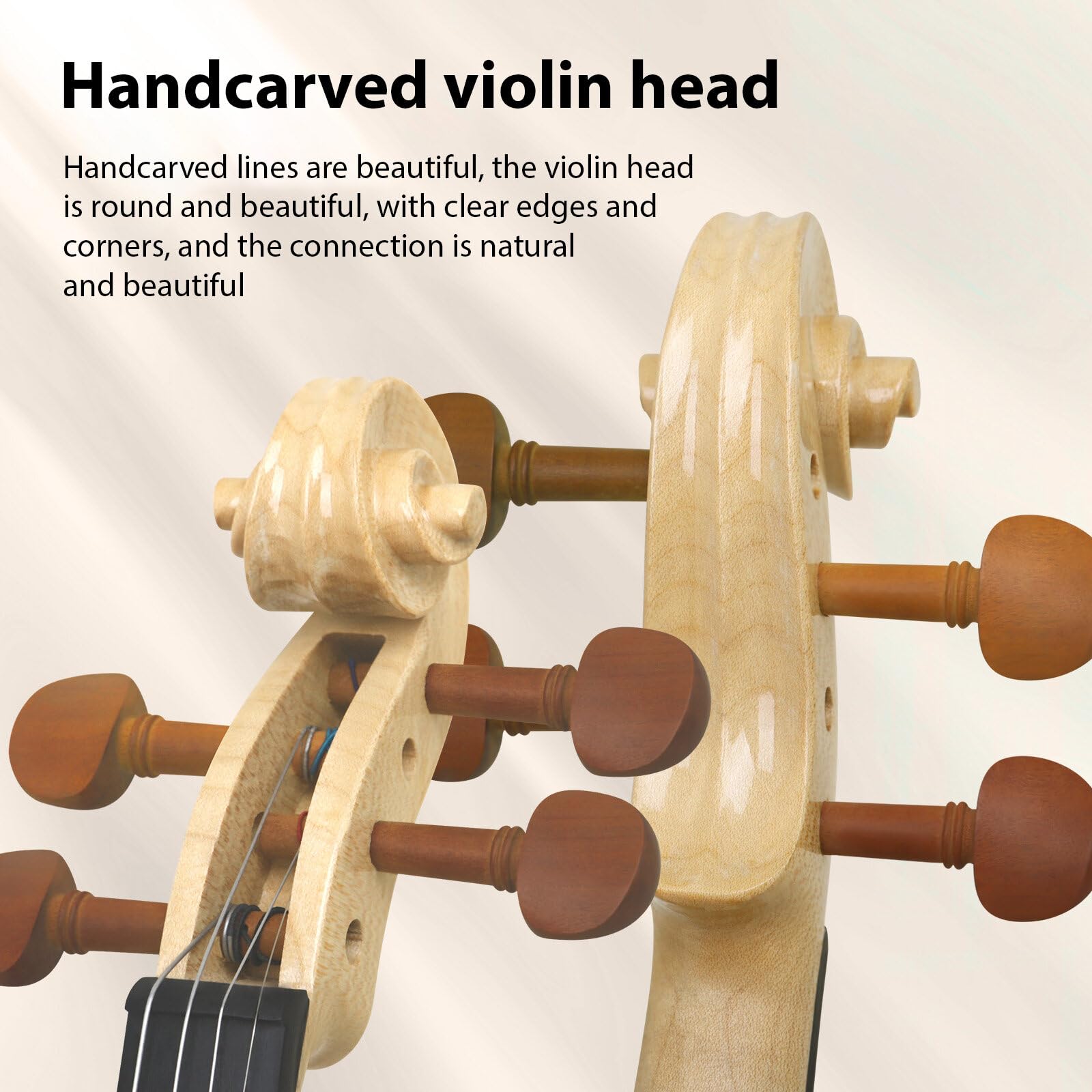 Amazon.co.jp: Astonvilla 4/4 バイオリン スプルース トップ メープル