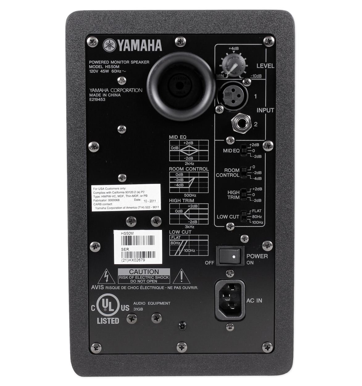 Amazon | YAMAHA HS50M ペア | DJミキサー | 楽器・音響機器