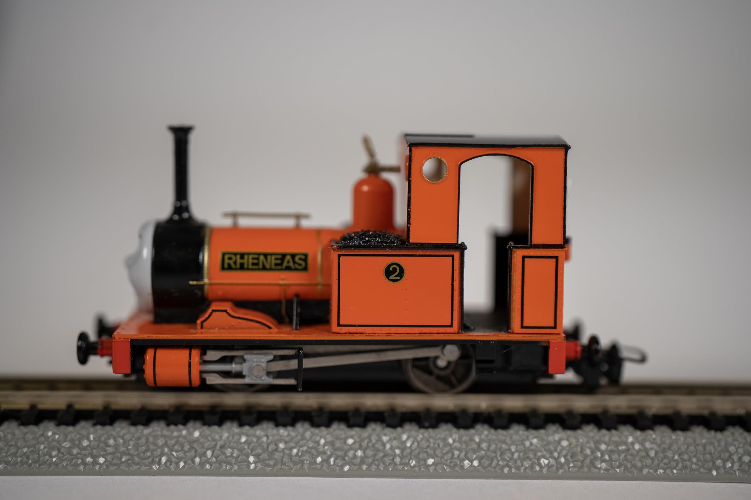 Amazon.com: Bachmann Thomas Steam Locomotive, Prototypical Orange
