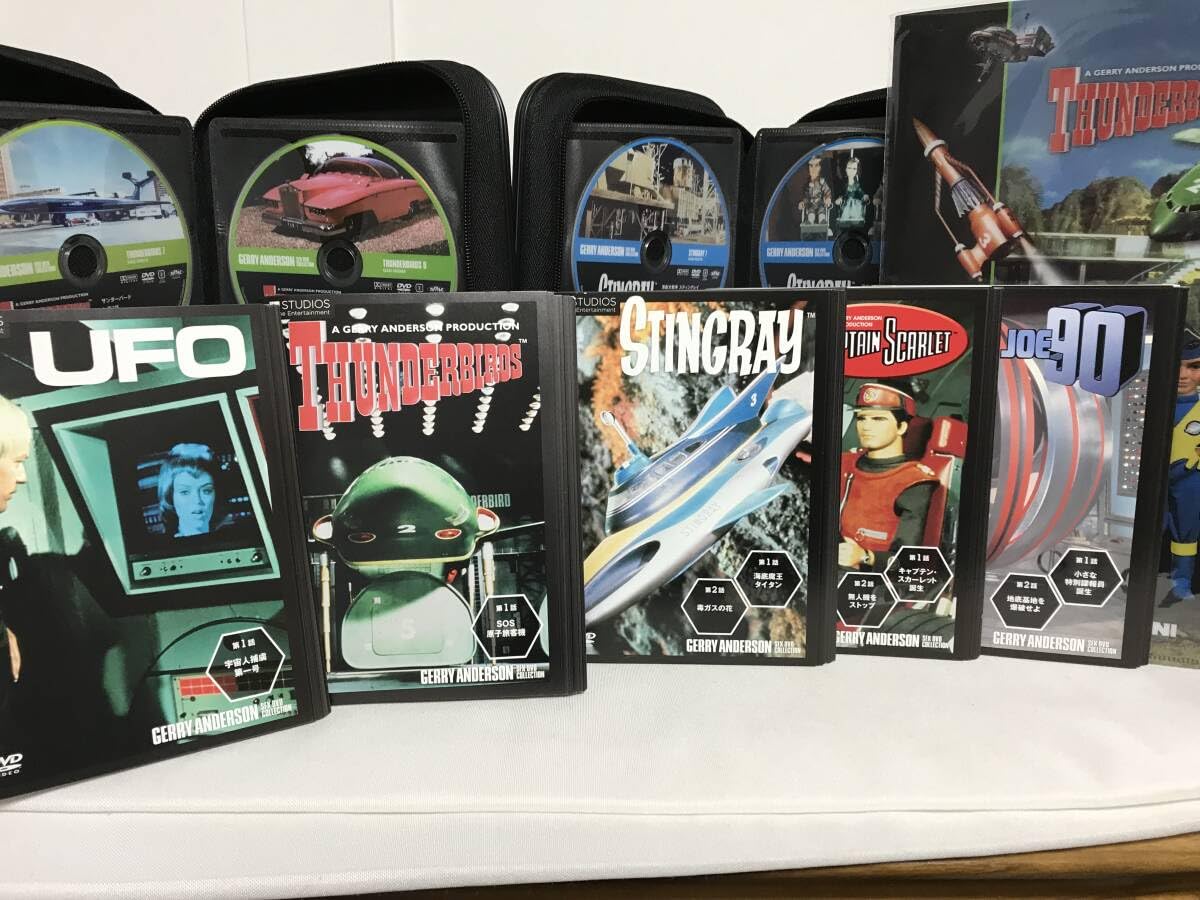 ジェリーアンダーソンSF特撮DVDコレクション 全54巻セット②（28-54巻