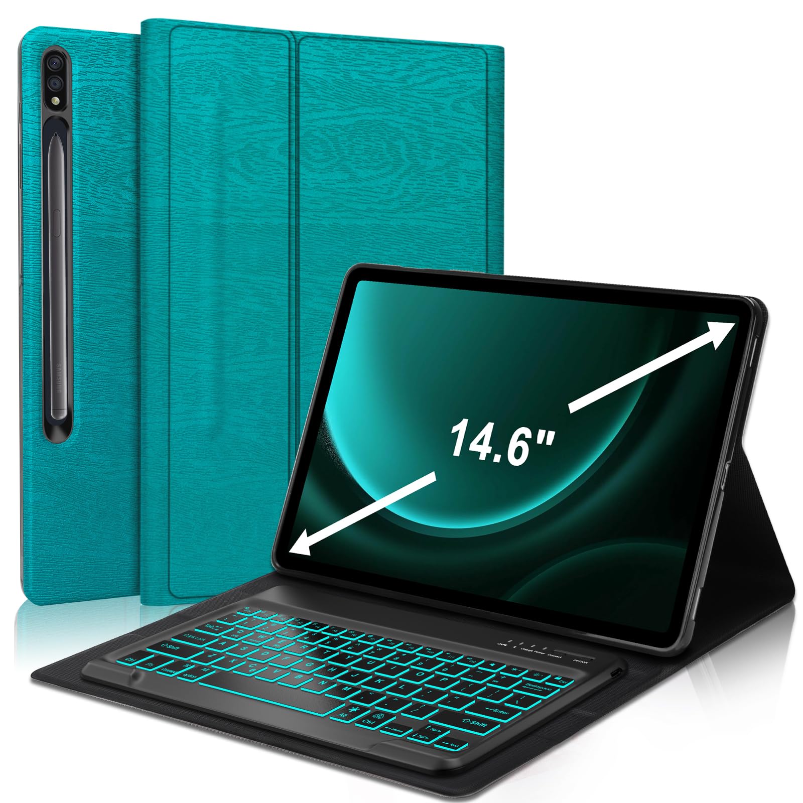 Amazon.com: Samsung Galaxy Tab S10 Ultra Keyboard Case 14.6