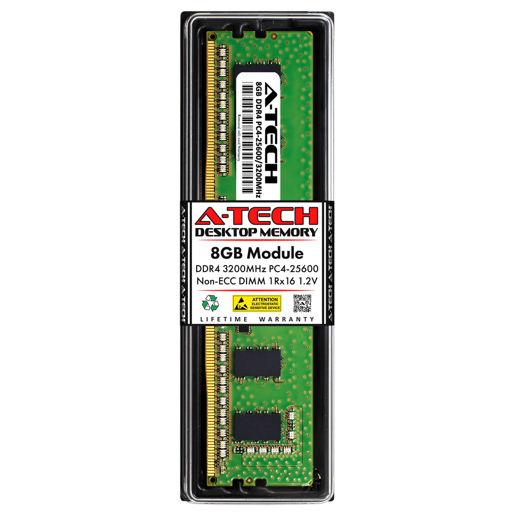 A-Tech 8GB RAM Replacement for Kingston KCP432NS6/8 | DDR4 3200MHz