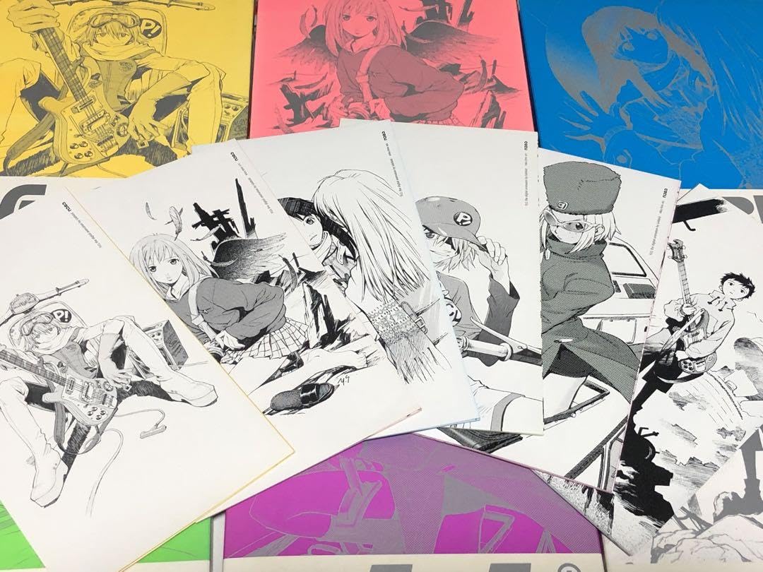 Amazon.co.jp: フリクリDVD 1?6全巻 初回限定版 全巻リーフレット