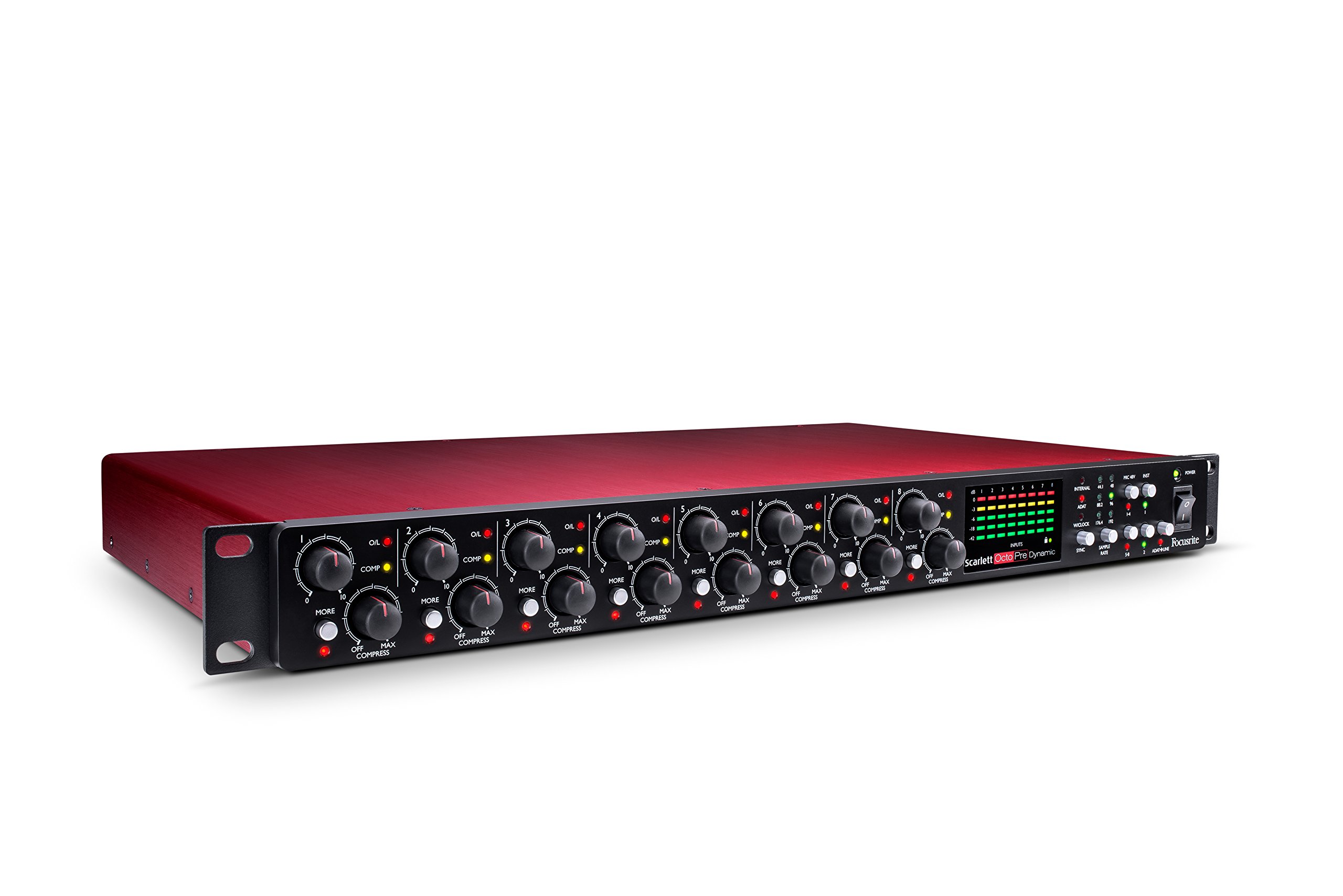 Amazon.com: Focusrite Scarlett OctoPre Dynamic Mic Preamp