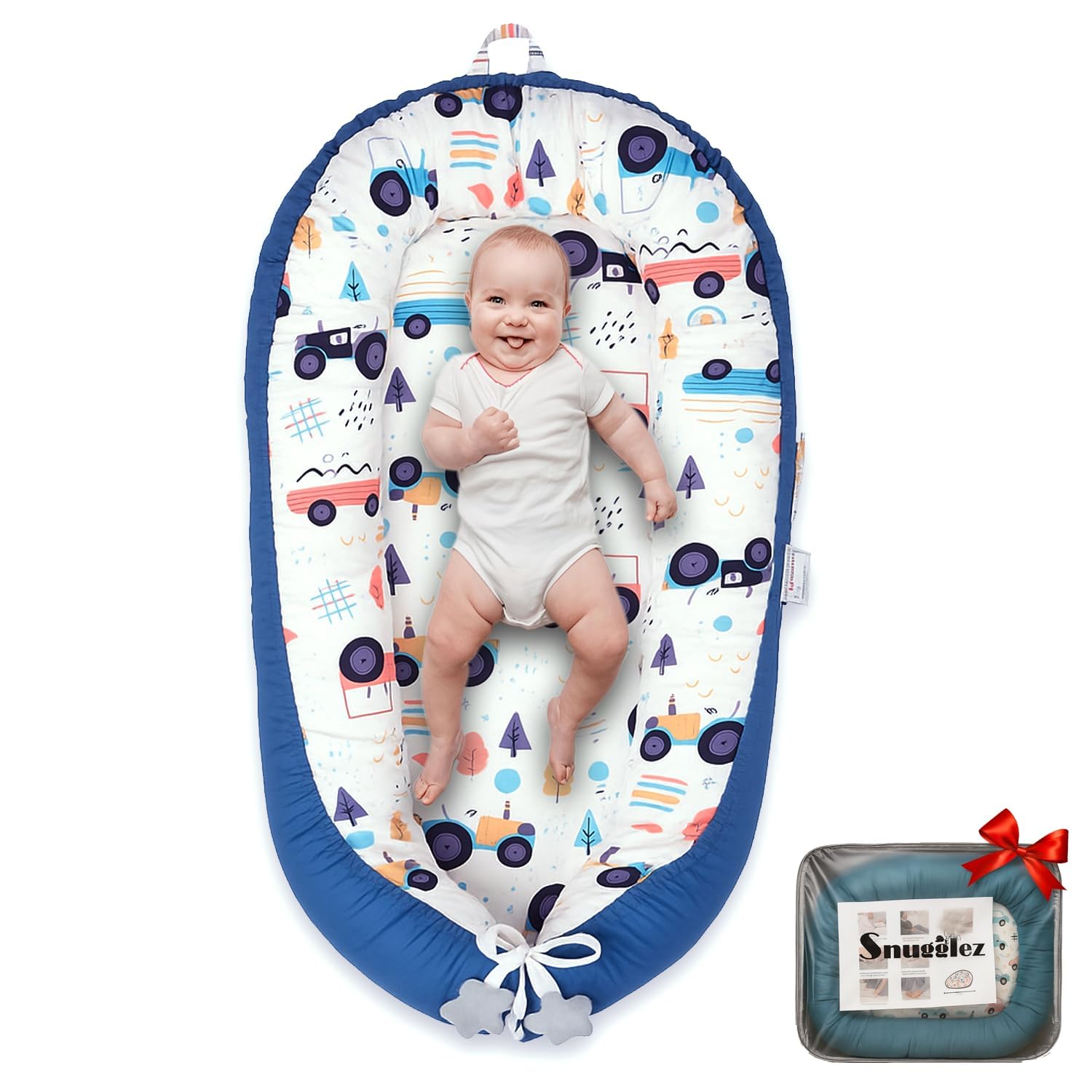 Amazon.com : Baby Lounger 0-24 Months, Breathable Baby Nest