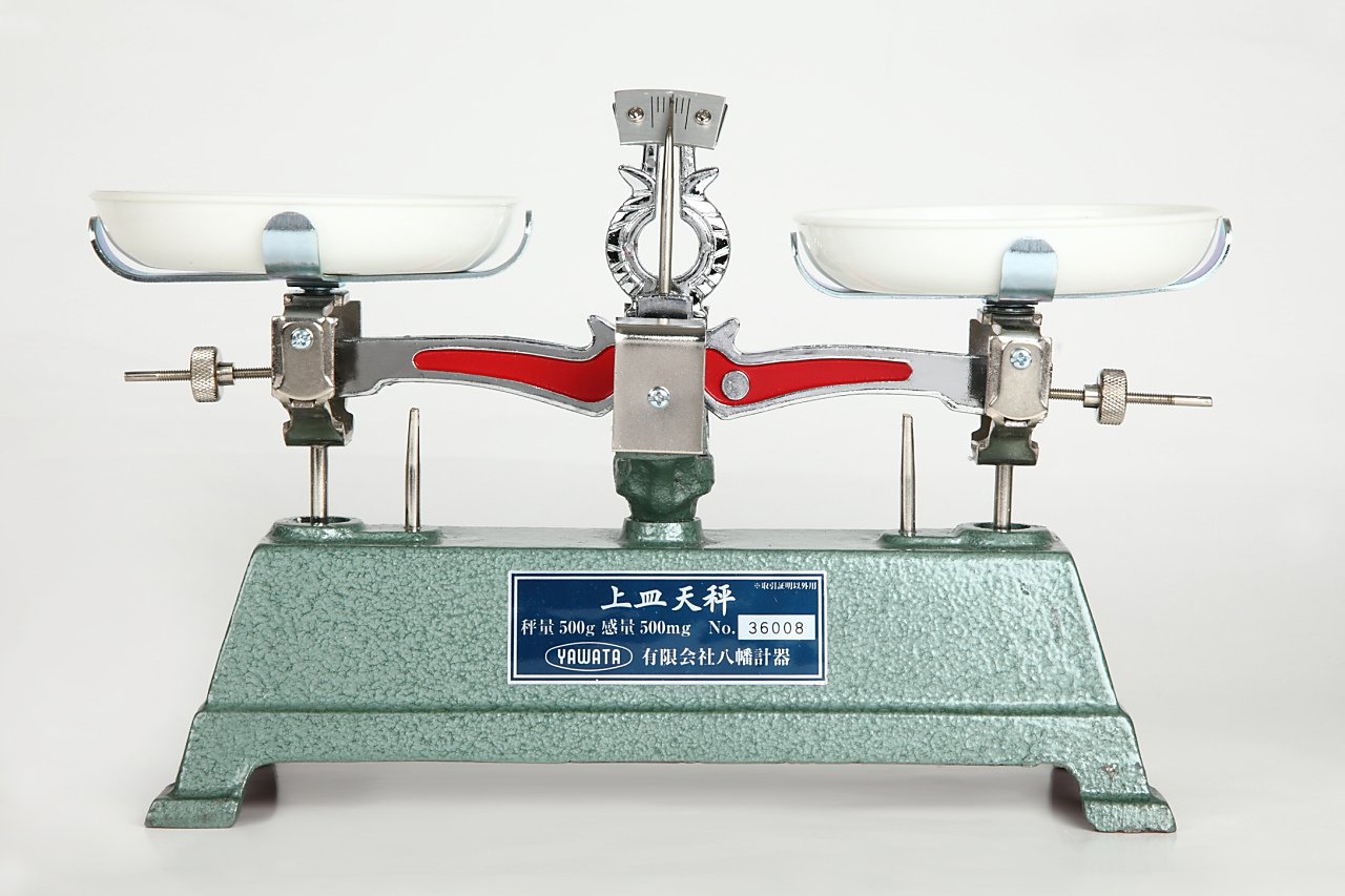 Amazon | YAWATA 上皿天秤 秤量500g 分銅セットなし U-500G | 天秤