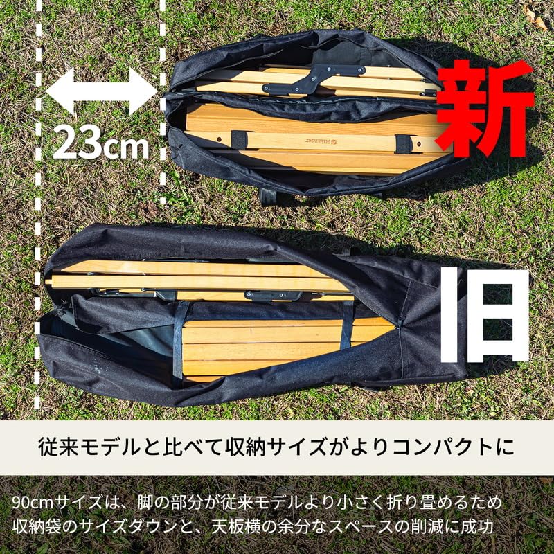 Amazon | Hilander(ハイランダー) ウッドロールトップテーブル3