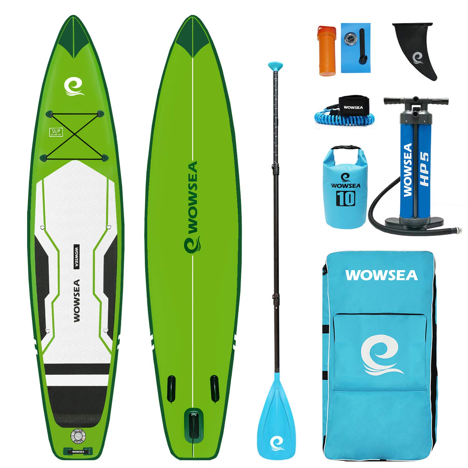 Amazon | WOWSEA フライフィッシュ F2 空気注入式パドルボード 丈夫で