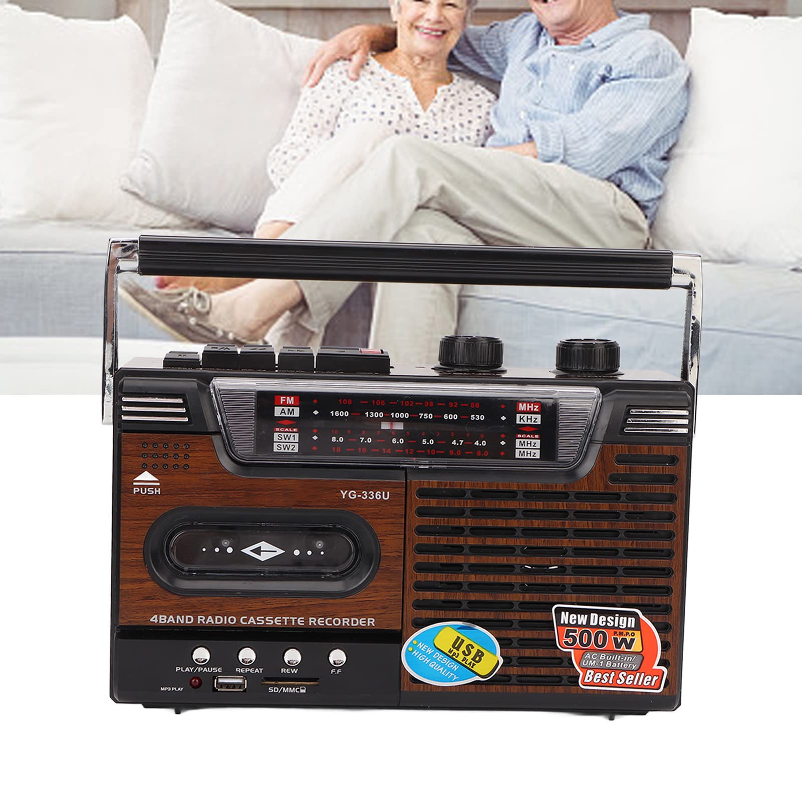 Amazon | CD ラジオ カセット プレーヤー、レトロ ラジカセ カセット